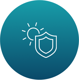 scuba gear icon on blue gradient ellipse resembling scuba club tucson logo color